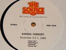 Kansas - Source Concert 1980 2LP Live Radio Show