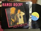 pvc8920 HANOI ROCKS back to mystery city '84 US Vinyl w/photo inner rare LP orig