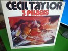 THE CECIL TAYLOR . 3 PHASIS LP. NEW WORLD RECORDS. USA . FREE JAZZ.1979 RARE ST