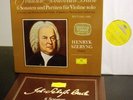 NM DGG 3 disc box H. Szeryng Bach Sonatas & Partitas solo violin German pressing