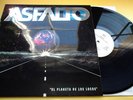 ASFALTO - EL PLANETA DE LOS LOCOS LP 1994 SPANISH HEAVY TOPO ZARPA ÑU THOR RARE