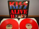 KISS ALIVE ii  *   RED VINYL  *  2LP GTFLD  *  CASABLANCA 1977  *  EX+