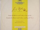 DGG TULIP SAMPLE SCHUBERT SCHNEIDERHAN SEEMANN VIOLIN SONATAS LPM 18241 NM