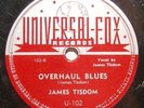 Universal-Fox U-102, James Tisdom (postwar country blues)   78 rpm