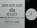 Nine Inch Nails: Sin 12'' US promo