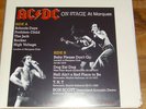 AC / DC  on stage at marquee  LP Live 1976  BLUE VINYL