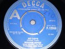 RONNIE JONES: MY LOVE, ACE UK MOD 45, DECCA PROMO