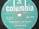 India Cliff Richard Wind Me up(Let me go) 78 Rpm DB 7745 Made In India am3