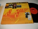 HELLS ANGELS ON WHEELS Sndtrk LP Mono BIKER PSYCH Stu Phillips THE POOR