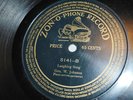  GEORGE W. JOHNSON Zon-O-Phone 78; First Black Recording Artist