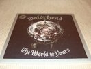 MOTORHEAD The World is Yours SILVER LIMITED LP MINT BLACK SABBATH JUDAS PRIEST