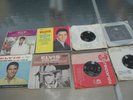 8 SINGLES  BY ELVIS  PRESLEY ,MADE  AUSTRALIA ,IN THE GHETTO,JUDY,WONDER OF YOU
