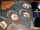 BEATLES RUBBER SOUL MONO UK PRESS LP & FLIPBACK COVER EX