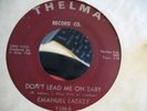 EMANUEL LASKEY DETROIT NORTHERN SOUL 45 ON THELMA 106 (2) LISTEN TO IT