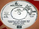 uk 45 RINGO STARR*INTERVIEW BY BOB MERCER*monster rare promo-only PSR 374 orig