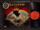 RITCHIE BLACKMORE DIO   RAINBOW RISING   1976 RECORD LP in SHRINK w/ STICKER NM+