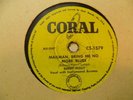 BUDDY HOLLY WORDS OF LOVE / MAILMAN, BRING ME NO MORE BLUES CORAL 78RPM NZ