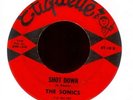 THE SONICS Shot Down on Etiquette Garage 45 Hear