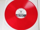 AC/DC LIVE 1979 BON SCOTT ASSEMBLED IN TASMANIA RED WAX LTD EDITION
