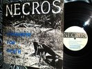 NECROS Conquest For Death 1983 1st Press w/ foldout POSTER insert Great SHAPE