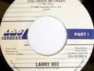 rare Modern Soul 45 LARRY DEE it's no wonder Listen