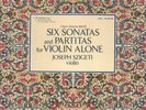 hm 54/55/56 bach six sonatas and partitas solo szigeti ex+/nm-
