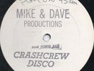 Crash Crew - High Power Rap - Original Press Pre - Release Blank White Label 12