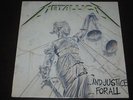 Metallica rare '88 UK 1st press 2LP .. Justice For All on Vertigo Swirl  mint-