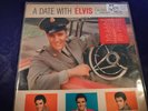 RARE ELVIS PRESLEY A DATE WITH ELVIS RCA VICTOR LPM-2011 RED STICKER USA 1959