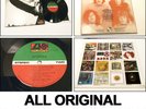 LED ZEPPELIN s/t ATLANTIC SD 8216 VG+ all original LP vinyl record [mdA1]