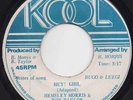HEMSLEY MORRIS & BOB TAYLOR Hey Girl ORG on Kool Reggae 45 w/ Killer Phasy Dub