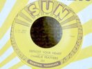 REPRO Rockabilly / Country 45-Charlie Feathers-Defrost Your Heart-Sun 231-NM