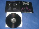 MAYHEM de mysteriis dom sathanas 1st press Vinyl LP on DSP 1993/94 Euronymous