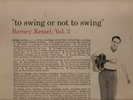 BARNEY KESSEL TO SWING OR NOT TO SWING V.3 ORIG CONTEMPORARY DG 1955 MINT/NM