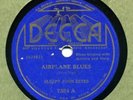 Decca 7354 SLEEPY JOHN ESTES guitar & harp AIRPLANE BLUES E-/EE- DELTA BLUES 37'
