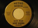 VELVET ILLUSIONS 45 Acid Head rare garage psych HEAR