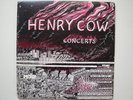 HENRY COW Concerts (LTM) Fred Frith Robert Wyatt RARE French 1st Pressing MINT-