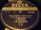 From GENESIS 'to Revelation ORIGINAL UNBOXED DECCA STEREO UK PROG / PSYCH LP