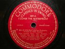 Commodore 559 Billie Holiday I Cover The Waterfront Lover Come Back To Me 78