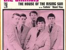 The Animals-House of the rising sun 45 ps picture sleeve-mint Eric Burden