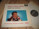 DECCA SXL 2122 WB GREAT TENOR ARIAS  MARIO DEL MONACO  NSOL EREDE