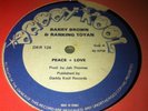 Barry Brown / Ranking Toyan Peace & Love Orig Killer Shaka Tune