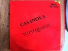 CASANOVA TUTTI QUANTI  RARE MAXI 45 ITALO DISCO 12