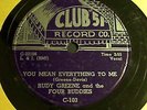 Four Buddies & Rudy Greene Highway No.1 club '51  Rare Blues doo-wop 78
