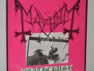 Mayhem, Deathcrush Orig. '87 Posercorpse Frank 001 Euronymous 821/1000 Metal LP