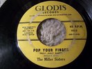 R&B Mod Popcorn 45 MILLER SISTERS Pop Your Finger Hear The Song