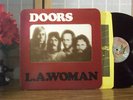 THE DOORS LP L.A. WOMAN ORIGINAL ELEKTRA w DIE CUT COVER & CRUCIFIX SLEEVE VG+