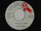 DEVON RUSSELL reggae 45 PEOPLE GET READY/VERSION STUDIO ONE M-