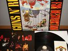 GUNS N ROSES * APPETITE FOR DESTRUCTION * 1987 GERMANY * RAPE COVER * w/ STICKER