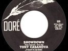KILLER ROCKABILLY TWIN SPINNER - TONY CASANOVA - SHOWDOWN / BOOGIE WOOGIE FEELIN